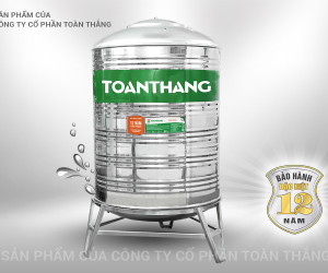 Bồn nước inox đứng Toàn Thắng Bồn nước inox đứng Toàn Thắng