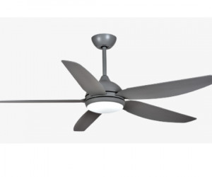 Quạt trần đèn TCL 57YN04 – 5 cánh màu ghi xám Quạt trần đèn TCL 57YN04 – 5 cánh màu ghi xám