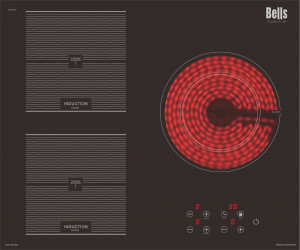 BẾP HỖN HỢP ĐIỆN TỪ THÔNG MINH BELLS IBTC3EU60 – Made in Germany BẾP HỖN HỢP ĐIỆN TỪ THÔNG MINH BELLS IBTC3EU60 – Made in Germany